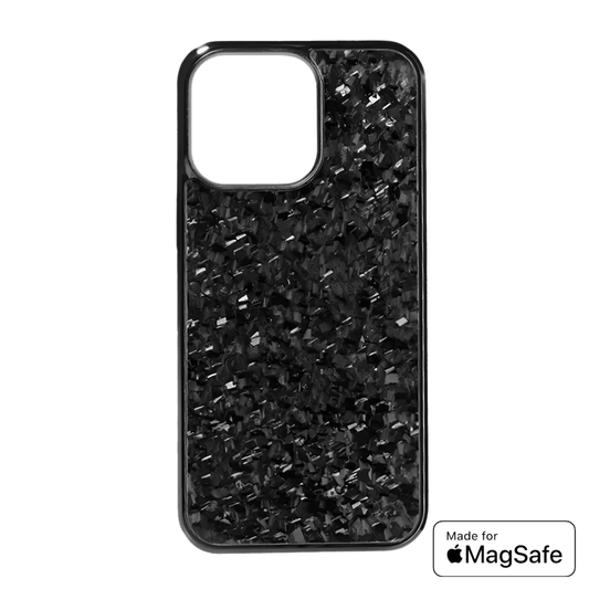 Carbon Fiber iPhone Case - Forged Black w/ Magsafe